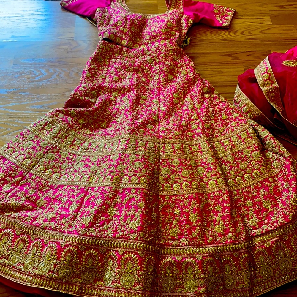 anarkali lehenga sari bollywood party designer
